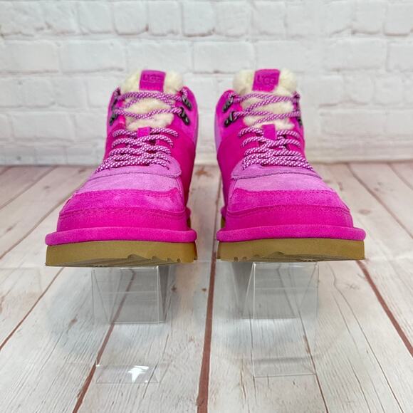 Ugg Highland Hi Heritage Raspberry Sorbet Boots Shoes Girls Size 6/Women’s Sz 7 - Picture 5 of 12